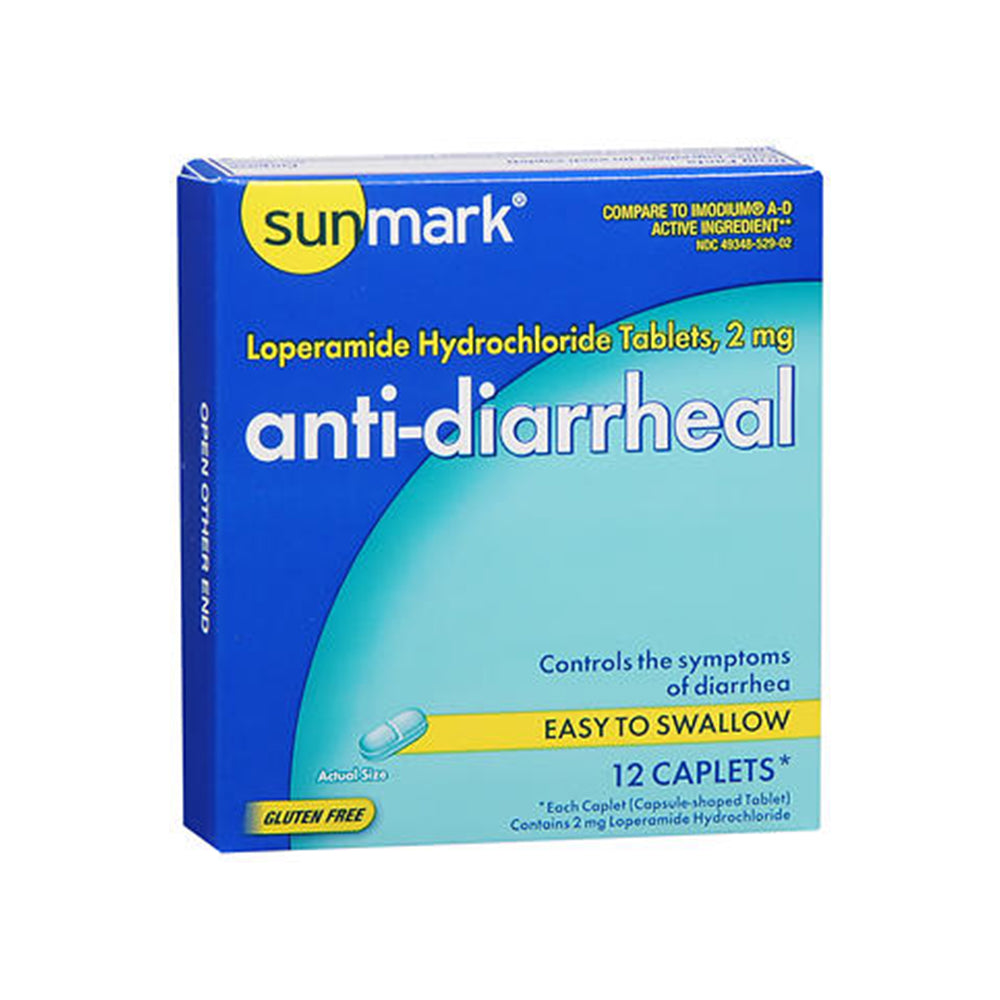 Anti-Diarrheal Caplets - 12ct