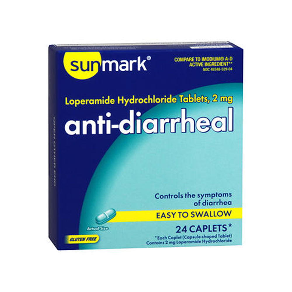 Anti-Diarrheal Caplets - 24ct