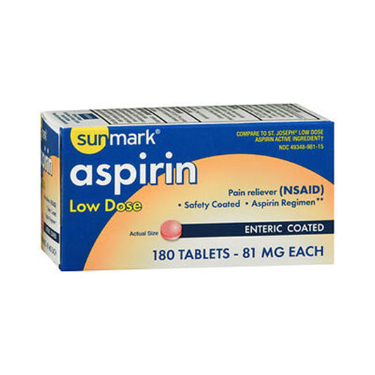 Aspirin Low Dose Enteric Tablets 81 mg