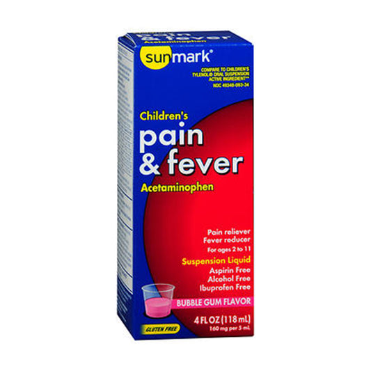 Children’s Pain & Fever Liquid - Bubble Gum