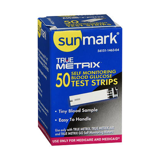 Self Blood Glucose Monitoring Test Strips - 50ct