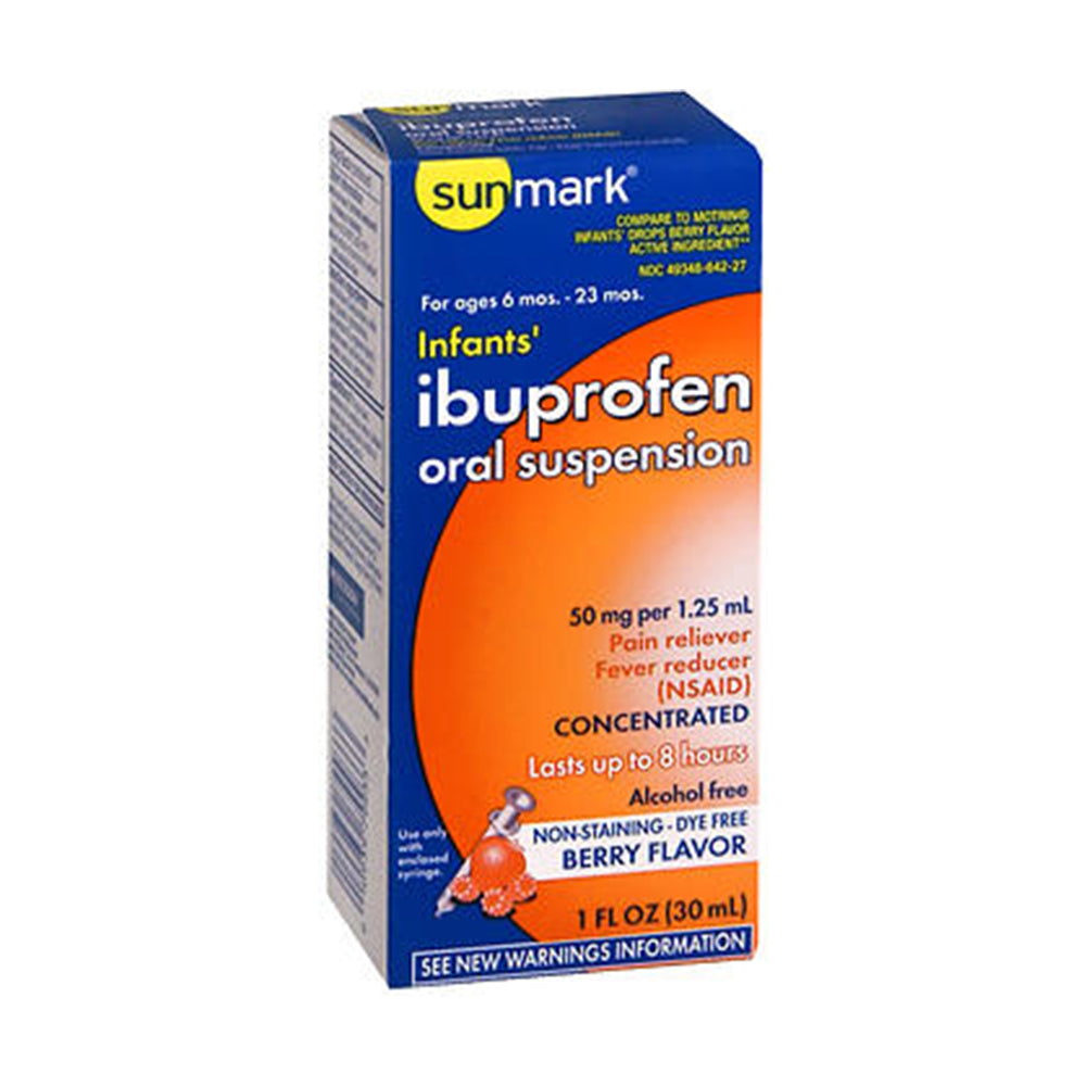 Infant’s Ibuprofen Oral Suspension Dye-Free - Berry