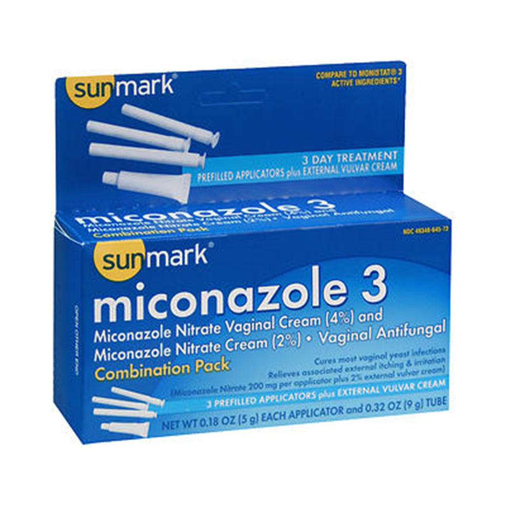 Miconazole 3 Vaginal Antifungal Prefilled Applicators