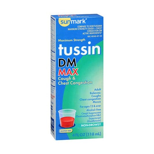 Tussin DM Max Cough & Chest Congestion Liquid