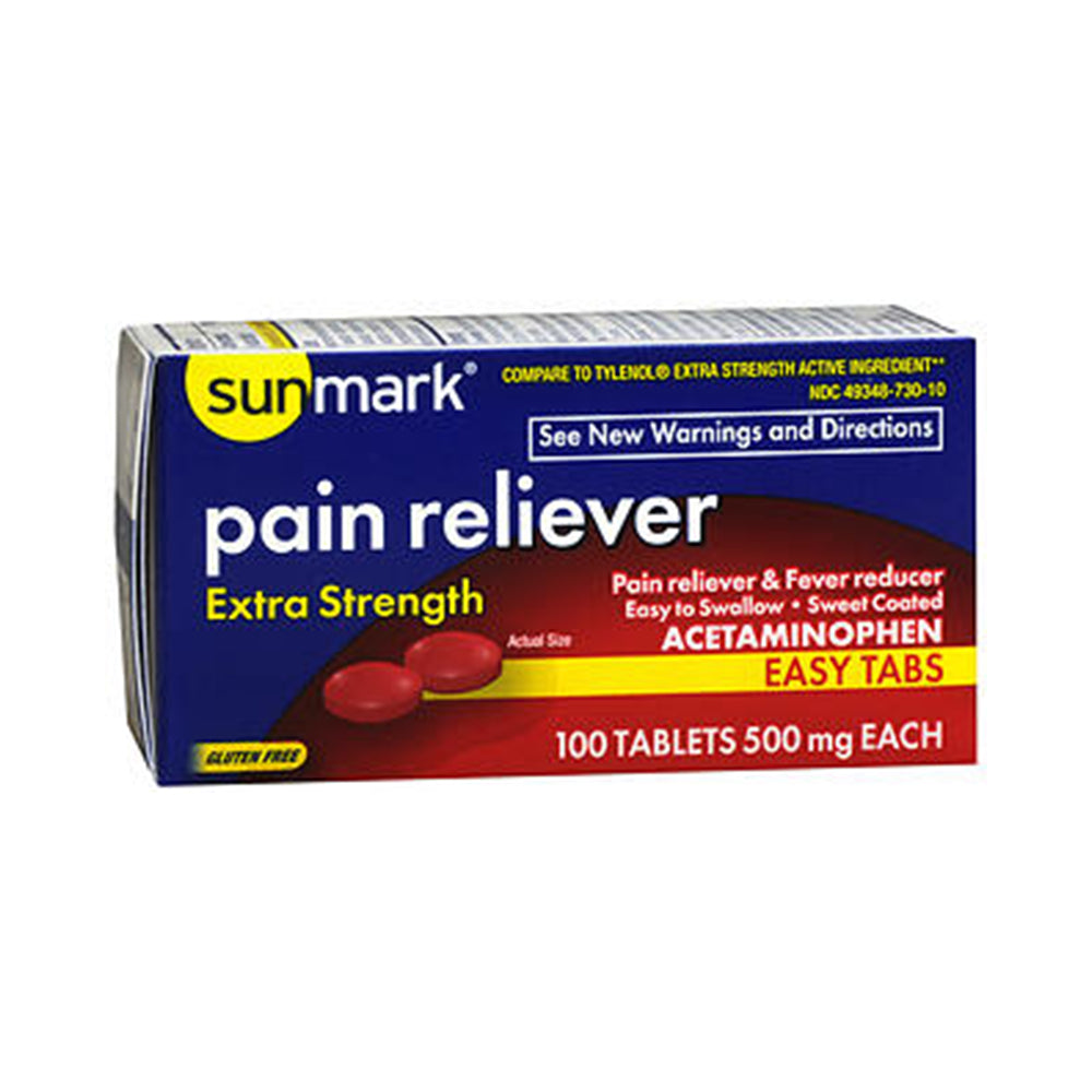 Pain Reliever Tablets - 100ct