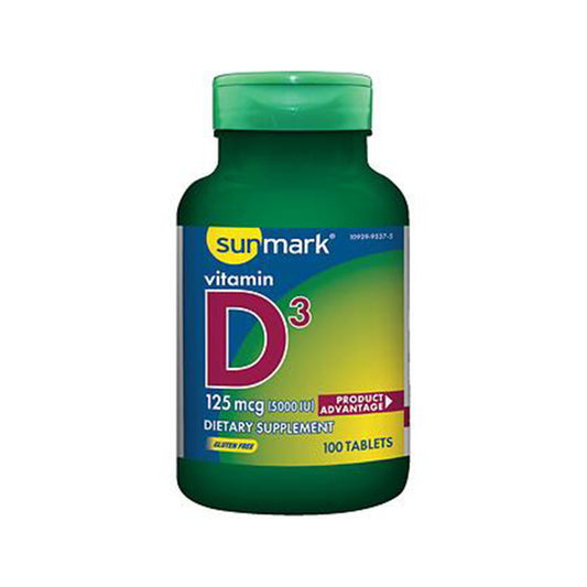 Vitamin D3 Tablets 100 mg - 100ct