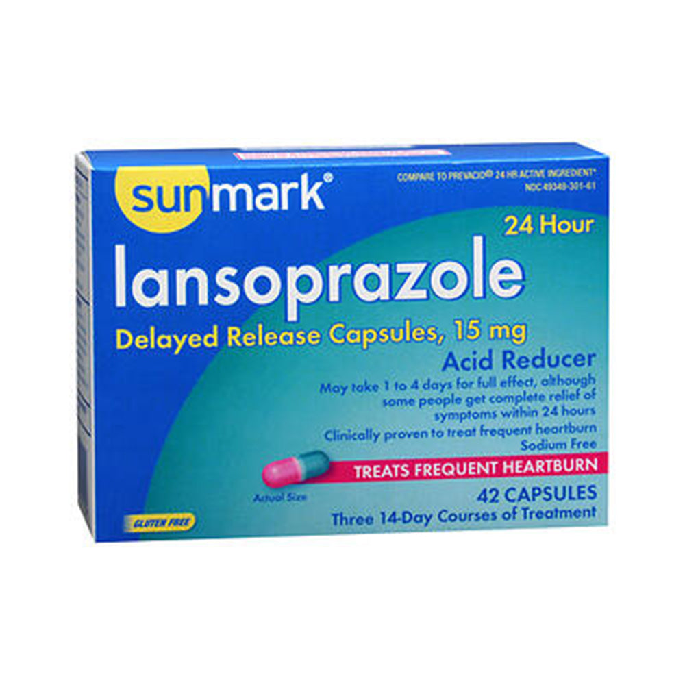 Lansoprazole 24Hrs Acid Reducer Capsules - 42ct